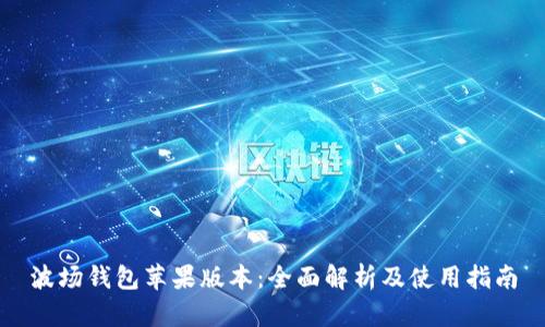 波场钱包苹果版本:全面解析及使用指南